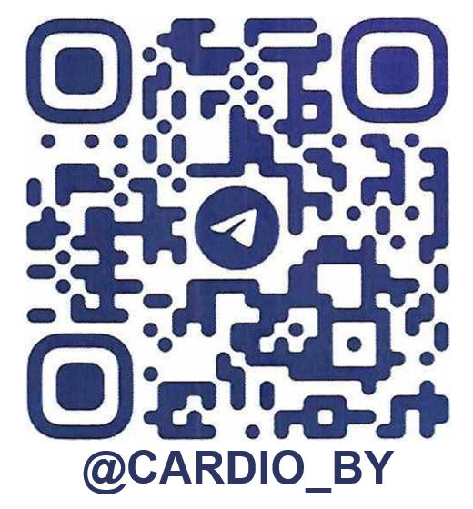 QR-код Telegram-канала РНПЦ Кардиология